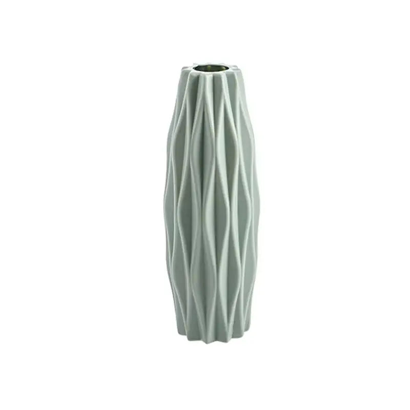 Imitation Ceramic Plastic Tabletop Vase