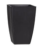 Modern Black Plastic Standing Flower Pot