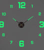 Luminous Acrylic DIY Wall Clock – 12 Designs, 36 or 48 Inch