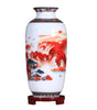 Modern Jingdezhen Porcelain Tabletop Vase – Designs G–K, 24 cm