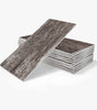 16-Piece Retro Grey Wood 3D Foam Peel-and-Stick Tile Stickers – Waterproof, Heat-Resistant & Scratch-Resistant