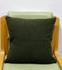 *Blue & Green Teddy Plush Faux Fur Pillow Cover – 17.72 or 19.69 in Square / 11.81 × 19.69 in Lumbar (45 × 45, 50 × 50 or 30 × 50 cm), 1 Piece