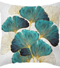 Ginkgo & Floral Polyester Pillow Cover – 17.72 × 17.72 in (45 × 45 cm), 1 Piece