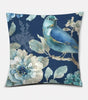 Ginkgo & Floral Polyester Pillow Cover – 17.72 × 17.72 in (45 × 45 cm), 1 Piece