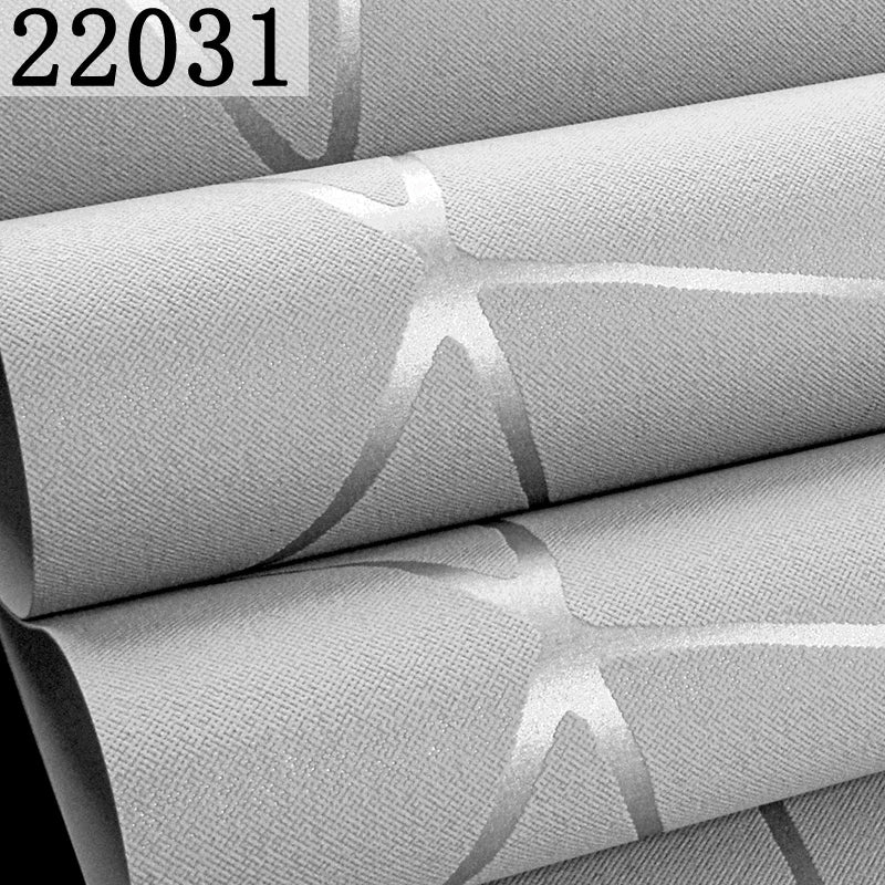 Grey, White & Blue Geometric 3D Embossed Traditional Non-Woven Wallpaper Roll – 53 cm × 9.5 m