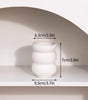 Modern Ceramic Tabletop Vase for Flower Arrangements