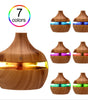 300ml Wood-Look Ultrasonic Aroma Diffuser for 20–40 m² Rooms