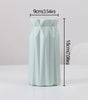 Minimalist Geometric Plastic Tabletop Vase – 3 Colors
