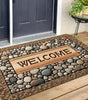 Cowboy Boot Doormat – Absorbent Non-Slip Washable Flannel Entrance Mat