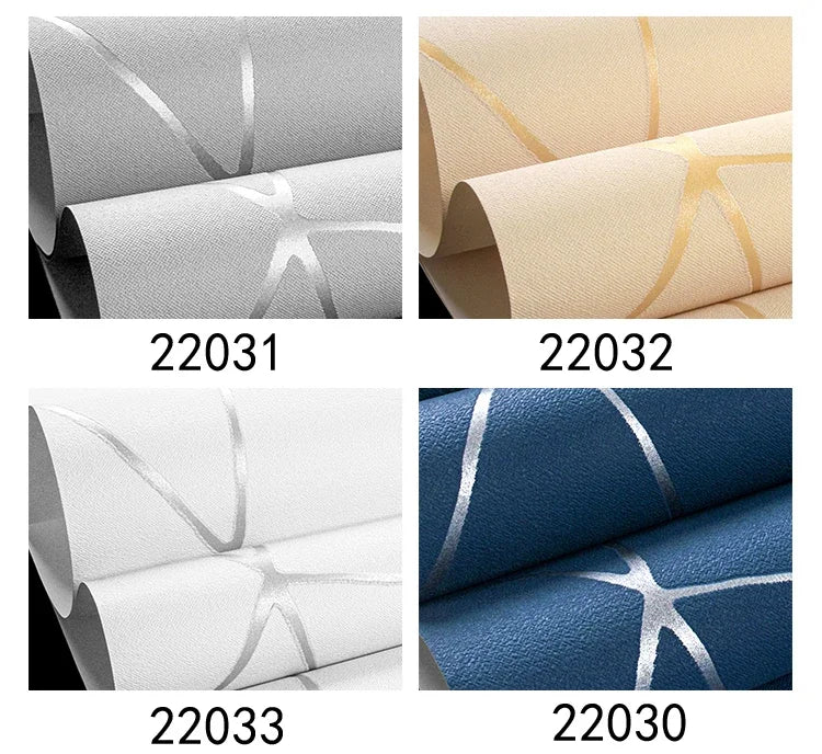 Grey, White & Blue Geometric 3D Embossed Traditional Non-Woven Wallpaper Roll – 53 cm × 9.5 m