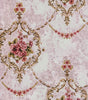 Vintage Damask Floral Peel-and-Stick Wallpaper – Waterproof Removable PVC Vinyl
