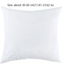 Soft White Square Throw Pillow Insert – PP Cotton Filling, 3 Sizes
