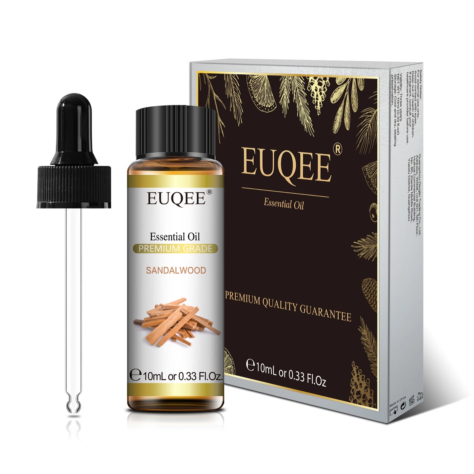 EUQEE 10ml Pure Essential Oil for Diffusers