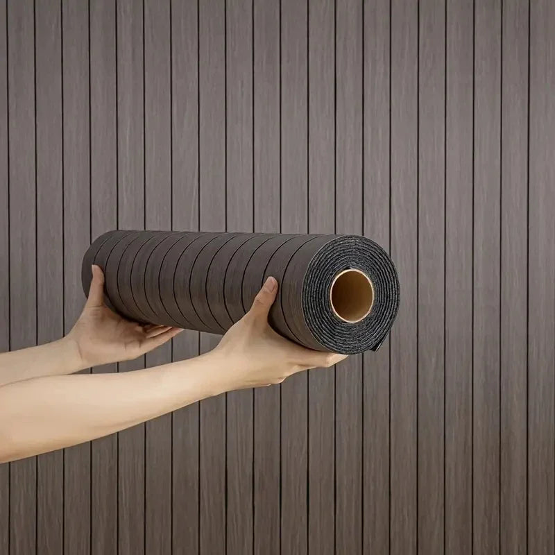 Extra Thick 3D Wood Grain Peel and Stick Wallpaper | Waterproof Self-Adhesive Vinyl Wallpaper
