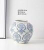 Retro Ceramic Vase – Light Luxury Tabletop Flower Vase for Living Room Decor