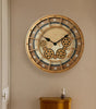 46 cm Moving Gears Wall Clock – Industrial Steampunk Roman Numeral Quartz Decor, 4 Designs