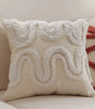 Bohemian Geometric Textured Throw Pillow Cover, 17.72 × 17.72 in, 10 Designs, Cover Only