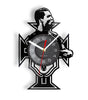 Football Vinyl Record Wall Clock – 30 cm Quartz Decor with Optional LED, Designs 1–5