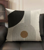 Minimalist Geometric Line Pillow Cover – Design 9, 5 Sizes