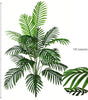 Large Artificial Palm Tree Branches – Tropical Fake Palm Leaf Plant for Home, Garden & Event Decoration