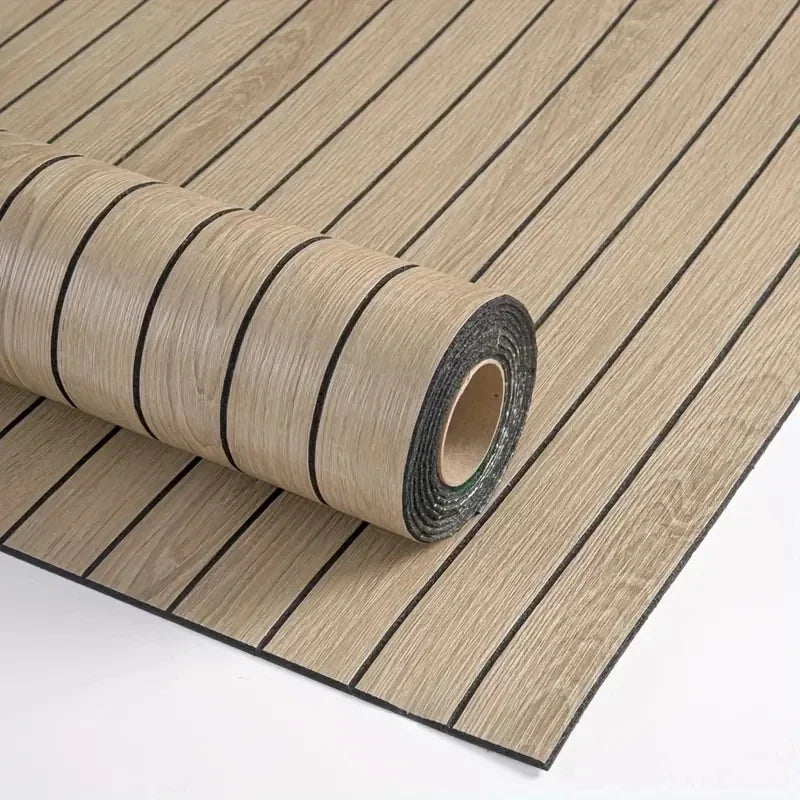 Extra Thick 3D Wood Grain Peel and Stick Wallpaper | Waterproof Self-Adhesive Vinyl Wallpaper