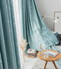 Blue Moon & Star 200 GSM Semi-Light Blocking Curtain Panel – 4 Hanging Styles