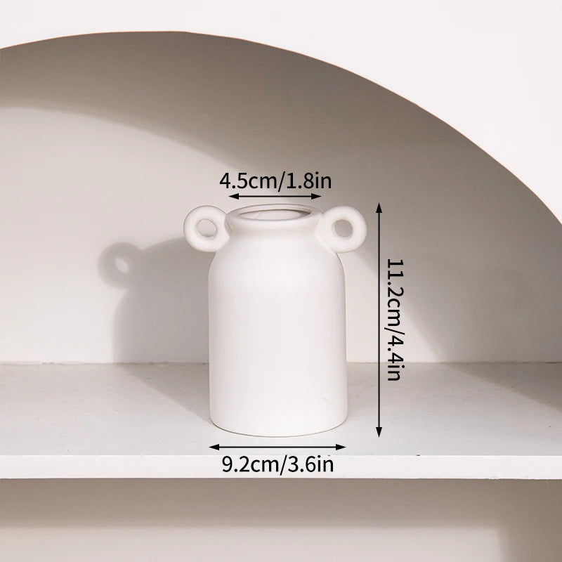 Modern Ceramic Tabletop Vase for Flower Arrangements