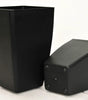 Modern Black Plastic Standing Flower Pot