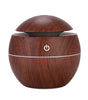 200ml Mini Wood Grain USB Humidifier with LED Night Light