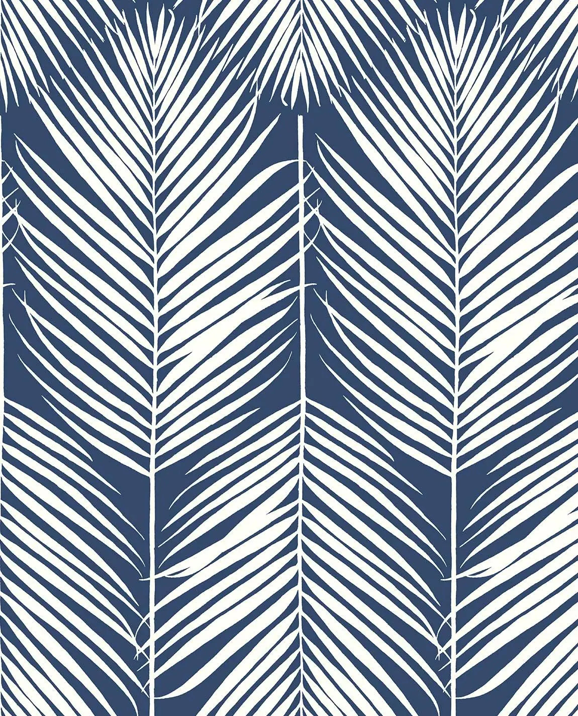 Light Blue Leaf Peel-and-Stick Wallpaper – Waterproof Removable Vinyl for Cabinets, Drawers & Bedrooms