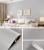 Vinyl Waterproof Self-Adhesive Wallpaper Vintage Cement Gray Wall Contact Paper Store Bedroom Livingroom Renovation Stickers PVC