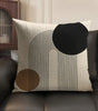 Minimalist Geometric Line Pillow Cover – Design 5, 5 Sizes