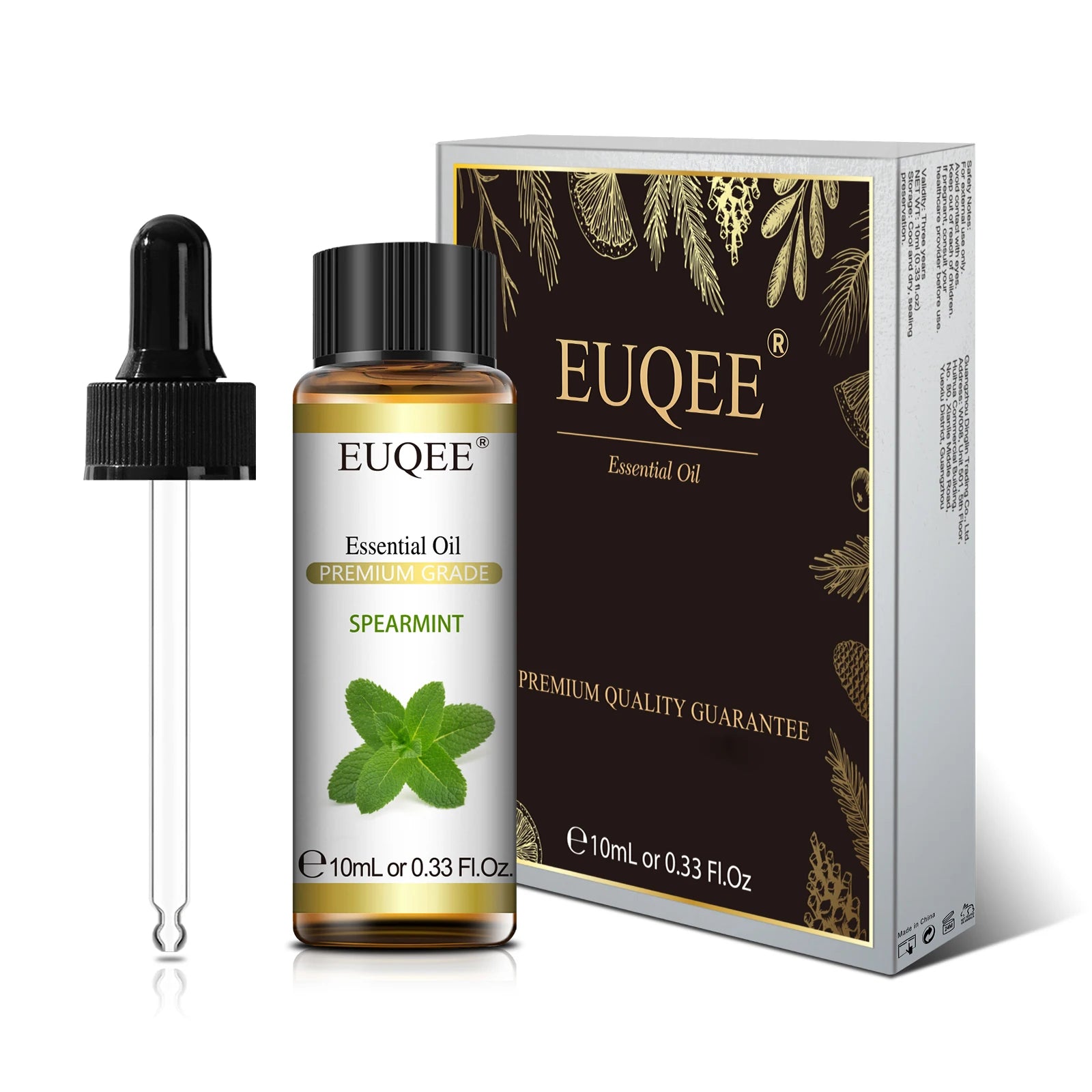 EUQEE 10ml Pure Essential Oil for Diffusers