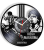 Football Vinyl Record Wall Clock – 30 cm Quartz Decor with Optional LED, Designs 1–5
