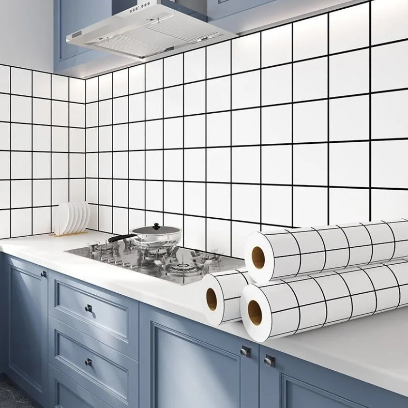 Marble Vinyl Waterproof Wallpaper for Table Kitchen Countertop Self Adhesive Sticker for Furniture Mould Proof Wall sticker
