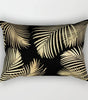 Botanical Leaf Polyester Lumbar Pillow Cover – 11.81 × 19.69 in (30 × 50 cm), 1 Piece