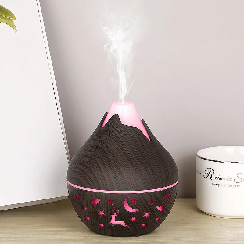200ml USB Aroma Diffuser Mini Humidifier with LED Night Light