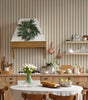 Modern Striped Traditional & Peel-and-Stick Wallpaper – Geometric Non-Woven Wall Design