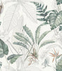 Light Green & Olive Tropical Palm Leaf Peel-and-Stick Wallpaper – Waterproof Removable PVC Vinyl