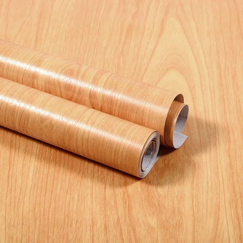 Wood Grain Peel and Stick Wallpaper | Waterproof Self-Adhesive Vinyl Wallpaper for Walls & Furniture