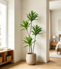 Artificial Dracaena Bamboo Tree Branch – Large Faux Corn Plant Leaves for Indoor Home & Office Decor