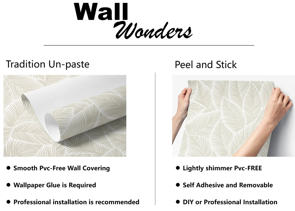 Hummingbird & Floral Traditional or Peel-and-Stick Wallpaper – Vintage Nature Wall Mural, 2-Roll Set