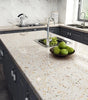 Waterproof White Terrazzo Granite Peel and Stick Wallpaper – Oil-Proof, High Temperature Resistant Self-Adhesive Vinyl Contact Paper