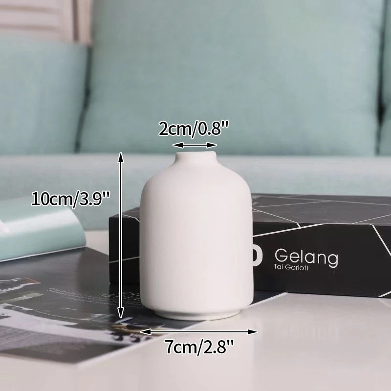 Modern Ceramic Tabletop Vase for Flower Arrangements