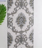 Luxury Damask 3D Embossed Waterproof PVC Traditional Wallpaper – Extra Thick, Washable & Fireproof