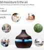 300ml Wood-Look Ultrasonic Aroma Diffuser for 20–40 m² Rooms