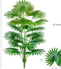 Large Artificial Palm Tree Branches – Tropical Fake Palm Leaf Plant for Home, Garden & Event Decoration