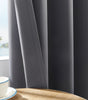 Gray 70%–90% Grommet Semi-Light Blocking Curtain Panel