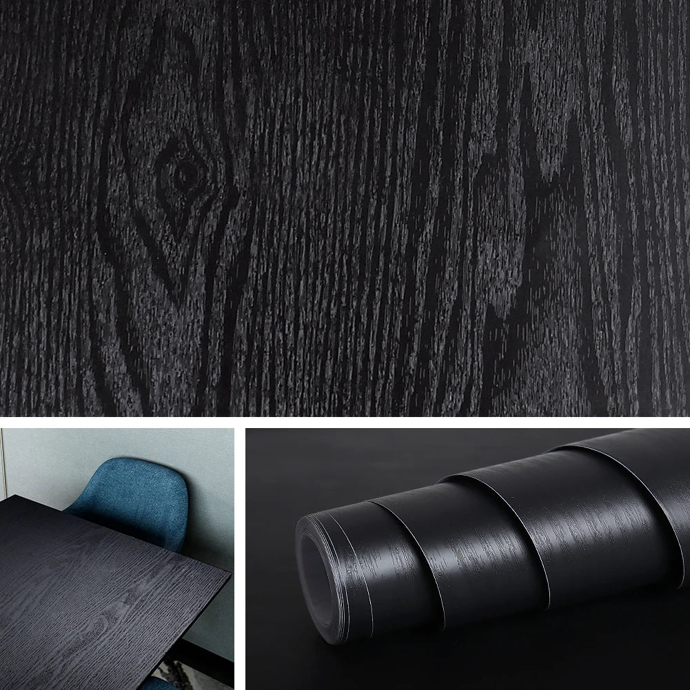 Wood Grain Peel and Stick Wallpaper | Waterproof Self-Adhesive Vinyl Wallpaper for Walls & Furniture