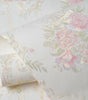 Floral 3D Embossed Waterproof Peel-and-Stick Non-Woven Wallpaper for Girls’ Bedrooms